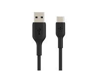 Belkin BoostCharge - USB-kabel - 24 pin USB-C (han) til USB (han) - 2 m - sort CAB001BT2MBK