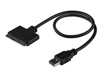 StarTech.com SATA to USB Cable - USB 3.0 to 2.5" SATA III Hard Drive Adapter - External Converter for SSD/HDD Data Transfer (USB3S2SAT3CB) - Lagringskontrol - 2.5" - SATA 6Gb/s - USB 3.0 USB3S2SAT3CB