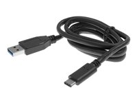 Insmat - USB-kabel - 24 pin USB-C (han) til USB Type A (han) - USB 3.1 - 2 m - sort 133-1022