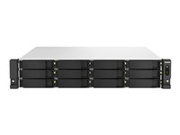 QNAP TS-H1887XU-RP - NAS-server - 18 bays - rackversion - SATA 6Gb/s - RAID 0, 1, 5, 6, 10, 50, 60, JBOD - RAM 16 GB - 2.5 Gigabit Ethernet / 10 Gigabit Ethernet - iSCSI support - 2U TS-H1887XU-RP-E2334-16G