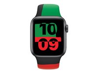 Apple - Rem for smart watch - Almindelig størrelse - Black Unity - for Watch Hermès Series 7, Hermès Series 9, Nike Series 7, Series 10, Series 8, Series 9 MJ4V3ZM/A