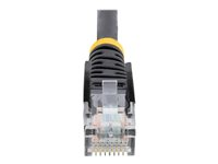 StarTech.com 5m Black Cat5e / Cat 5 Snagless Patch Cable 5 m - Patchkabel - RJ-45 (han) til RJ-45 (han) - 5 m - UTP - CAT 5e - knastfri - sort 45PAT5MBK