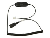 Jabra GN1216 - Kabel til hovedsæt - RJ-9 han til Quick Disconnect han - 2 m - for Avaya one-X Deskphone Edition 96XX; Jabra GN 2000, GN1900, GN2000; BIZ 2400 3in1, GN2000 88001-04