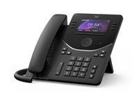 Cisco Desk Phone 9851 - VoIP-telefon - med Trusted Platform Module (TPM) 2.0 med opkalds-ID/opkald venter - SIP, SDP, RTCP, RTP, SRTP - 46 linier - carbon-sort DP-9851-K9=