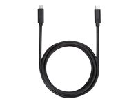 Targus - USB-kabel - 24 pin USB-C (han) til 24 pin USB-C (han) - 2 m - up to 5 Gbps data transfer rate - sort ACC928GLX