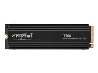 Crucial T700 - SSD - krypteret - 2 TB - intern - M.2 - PCI Express 5.0 (NVMe) - TCG Opal Encryption 2.01 CT2000T700SSD5