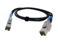 QNAP CAB-PCIE10M-8644-4X - SAS eksternt kabel - 36 pin 4x Mini SAS HD (SFF-8644) (han) til 36 pin 4x Mini SAS HD (SFF-8644) (han) - 1 m CAB-PCIE10M-8644-4X