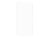 OtterBox Trusted Glass - Skærmbeskytter for mobiltelefon - til skærmmaskine - glas - klar - for Apple iPhone 13, 13 Pro, 14 77-88915