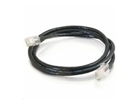 C2G Cat5e Non-Booted Unshielded (UTP) Network Crossover Patch Cable - Krydskabel - RJ-45 (han) til RJ-45 (han) - 2 m - UTP - CAT 5e - strenget, uniboot - sort 83317
