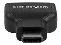StarTech.com USB-C to USB Adapter - USB-C to USB-A - USB 3.1 Gen 1 - 5Gbps - USB C Adapter - USB Type C (USB31CAADG) - USB adapter - 24 pin USB-C (han) til USB Type A (hun) - USB 3.1 - sort - for P/N: HB31C2A1CGS, HB31C2A2CB, HB31C3A1CS, HB31C3ASDMB, HB31C4AS, PEXUSB311AC3 USB31CAADG