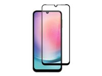 Screenor Premium Full Cover - Skærmbeskytter for mobiltelefon - glas - rammefarve sort - for Samsung Galaxy A25 16379